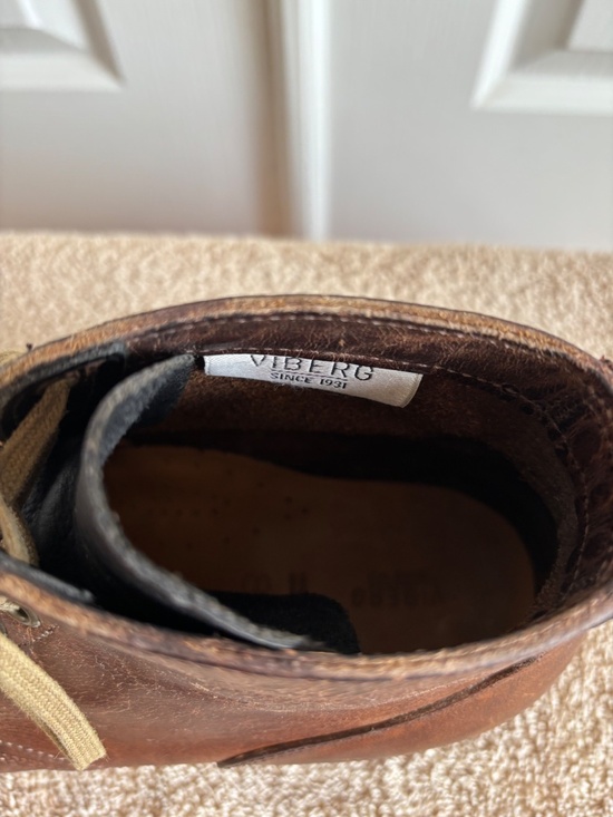 Viberg Service Boots  size 8.5 Canadian